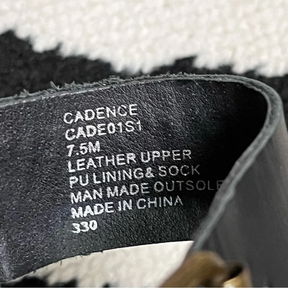 Steve Madden Cadence Black Heeled Sandals Size 7.5 - Picture 12 of 15